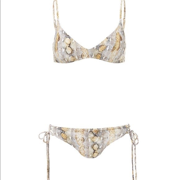 Melissa Odabash Elba Bikini in Snake - Picture 4 of 4